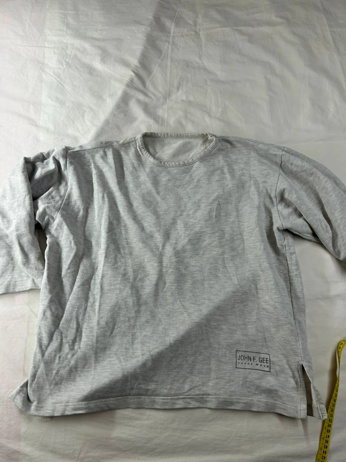 Pull Sweat gris vintage john f. Gee